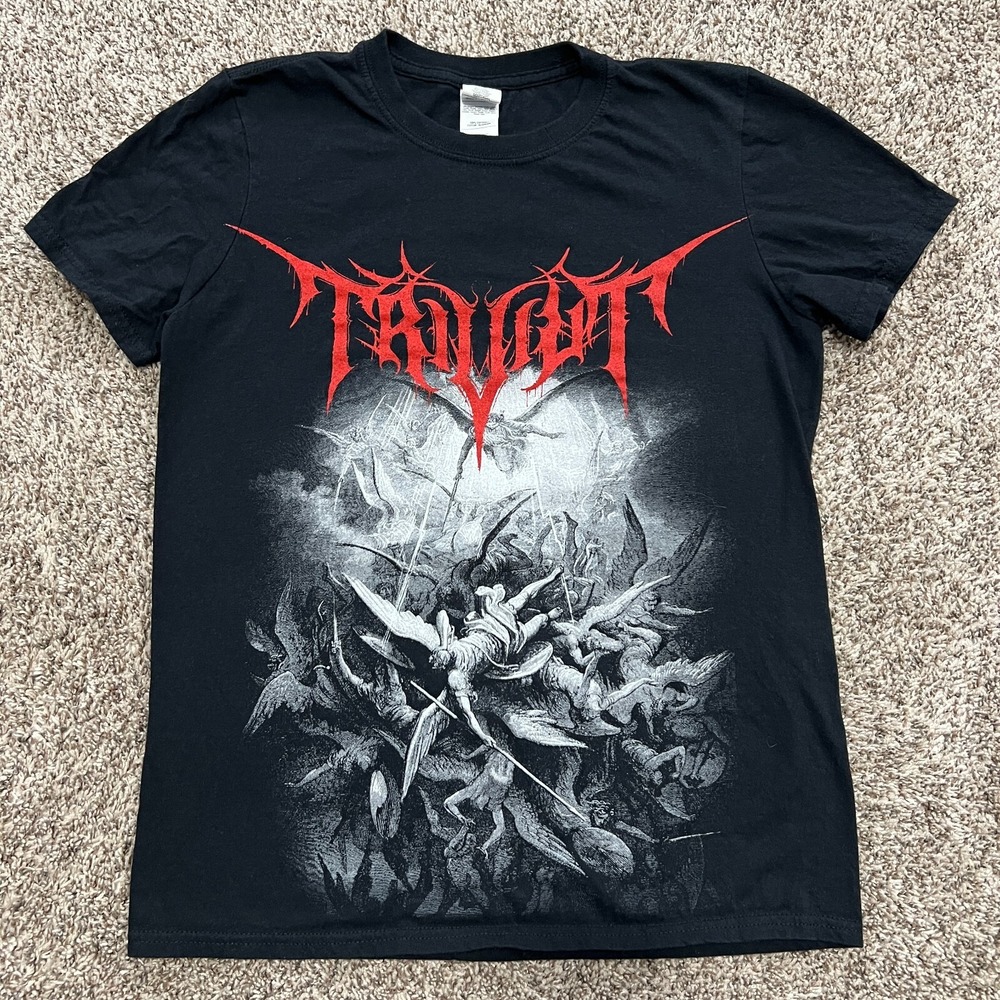 Trivium T-Shirt 2015-2016 Silence in the Snow World Tour Men's Size Small Black